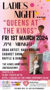 CHARITY NIGHT - 'Queens at the Kings'