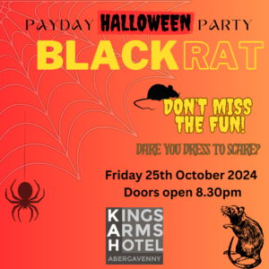 Black Rat Payday Halloween Party