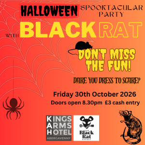 Black Rat Payday Halloween Party